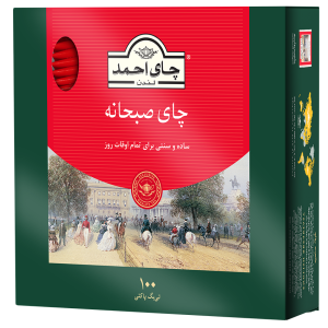 چای تی‌بگ صبحانه 100 عددی پاکتدار احمد