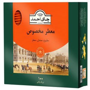 چای تی‌بگ معطر مخصوص 100 عددی پاکتدار احمد