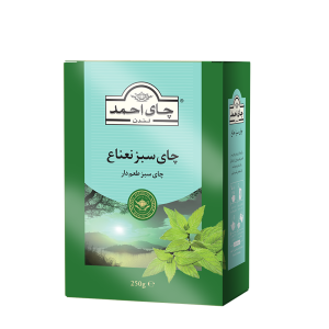 چای سبز نعناع 250 گرمی احمد