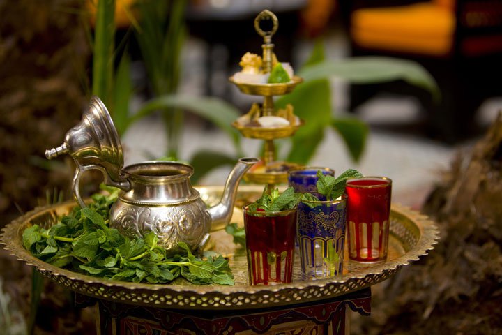 فرهنگ نوشیدن چای مراکشی