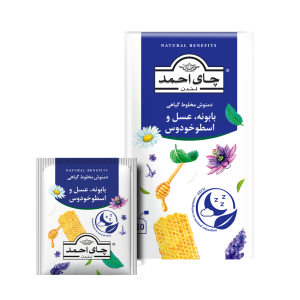 دمنوش مخلوط گیاهی بابونه،عسل و اسطوخودوس