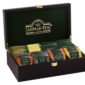 جعبه چوبی پذیرایی تی بگ پاکتدار 80عددی