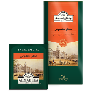 چای تی‌بگ معطر مخصوص 25 عددی پاکتدار